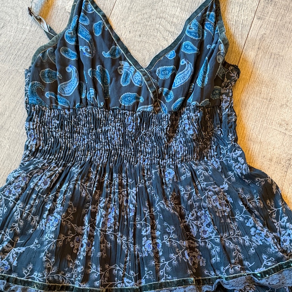 Paisley and Floral Midi Dress - Picture 3 of 3